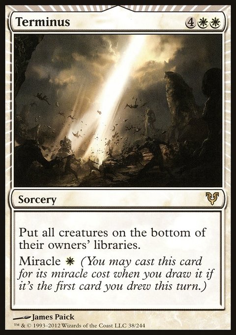 Terminus, Avacyn Restored #38, Magic: The Gathering card