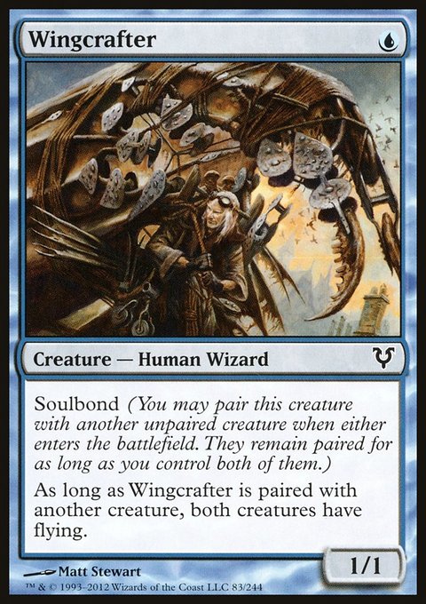 Wingcrafter, Avacyn Restored #83, Magic: The Gathering card