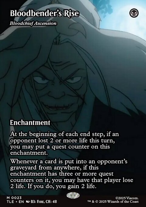 Bloodchief Ascension, Avatar: The Last Airbender Eternal #23, Magic: The Gathering card