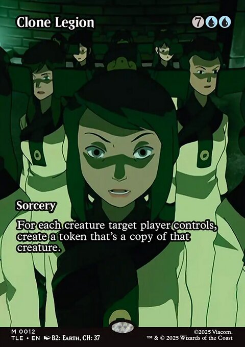 Clone Legion, Avatar: The Last Airbender Eternal #12, Magic: The Gathering card