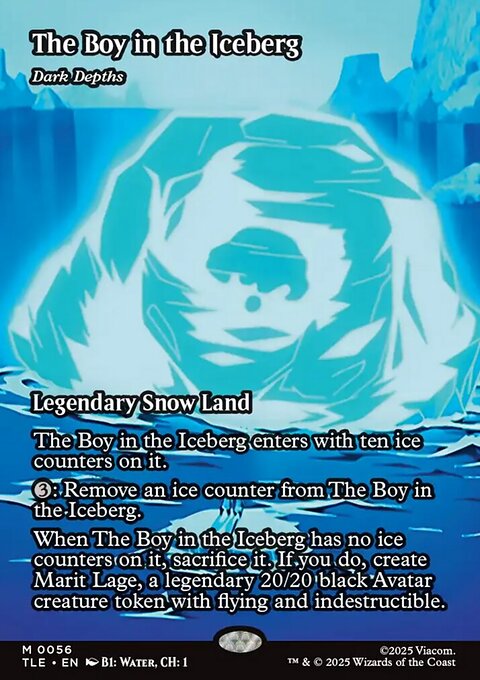 Dark Depths, Avatar: The Last Airbender Eternal #56, Magic: The Gathering card
