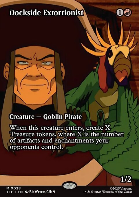Dockside Extortionist, Avatar: The Last Airbender Eternal #28, Magic: The Gathering card