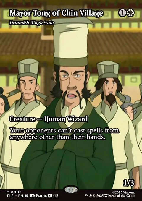 Drannith Magistrate, Avatar: The Last Airbender Eternal #2, Magic: The Gathering card