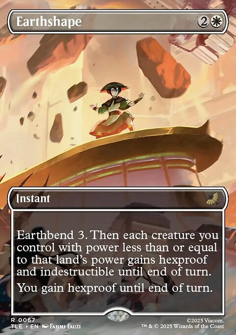 Earthshape, Avatar: The Last Airbender Eternal #67, Magic: The Gathering card