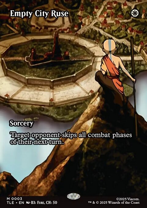 Empty City Ruse, Avatar: The Last Airbender Eternal #3, Magic: The Gathering card