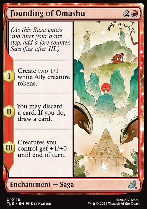 Founding of Omashu, Avatar: The Last Airbender Eternal #116, Magic: The Gathering card