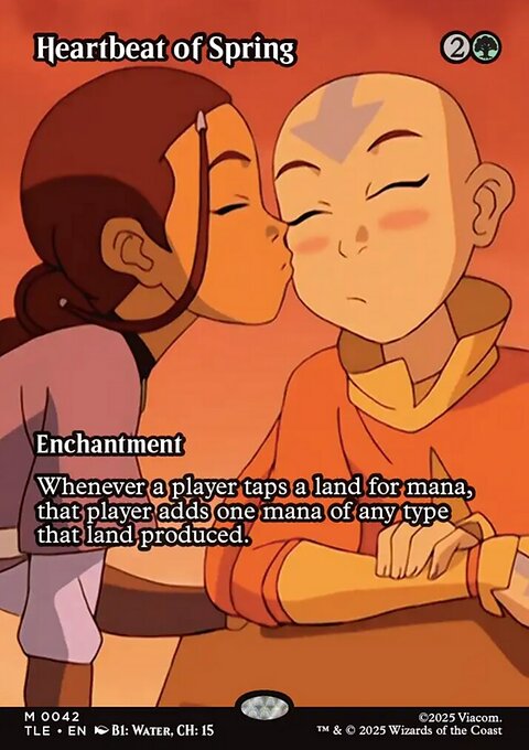 Heartbeat of Spring, Avatar: The Last Airbender Eternal #42, Magic: The Gathering card