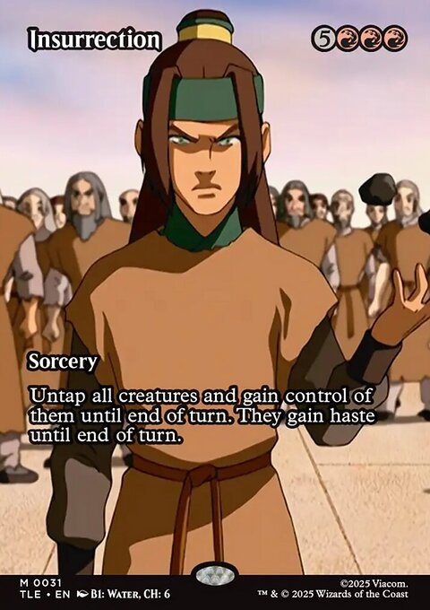 Insurrection, Avatar: The Last Airbender Eternal #31, Magic: The Gathering card