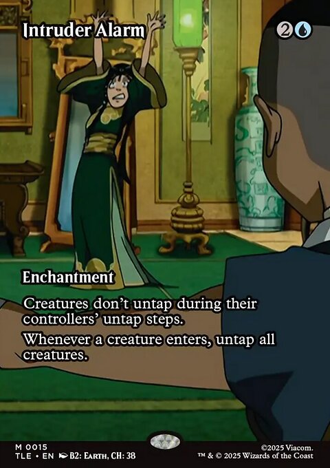 Intruder Alarm, Avatar: The Last Airbender Eternal #15, Magic: The Gathering card