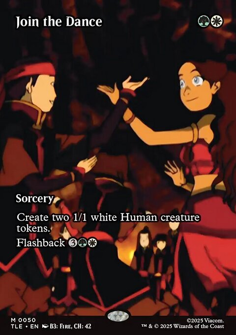 Join the Dance, Avatar: The Last Airbender Eternal #50, Magic: The Gathering card