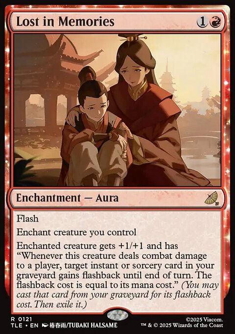 Lost in Memories, Avatar: The Last Airbender Eternal #121, Magic: The Gathering card