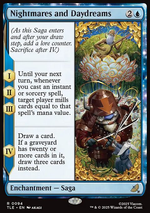 Nightmares and Daydreams, Avatar: The Last Airbender Eternal #94, Magic: The Gathering card