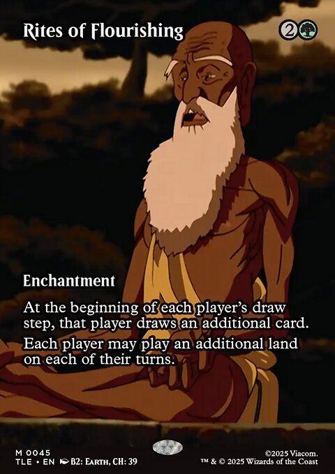 Rites of Flourishing, Avatar: The Last Airbender Eternal #45, Magic: The Gathering card