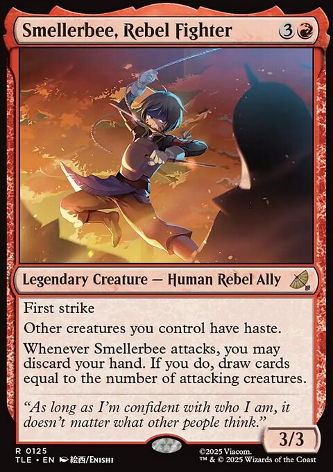 Smellerbee, Rebel Fighter, Avatar: The Last Airbender Eternal #125, Magic: The Gathering card