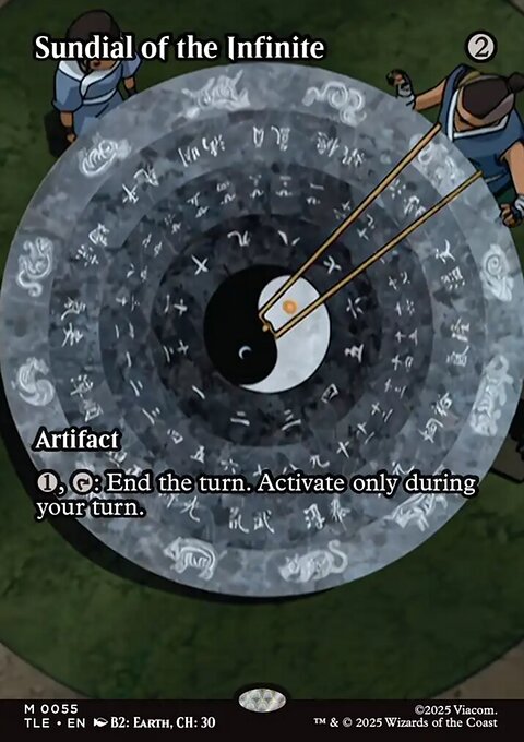 Sundial of the Infinite, Avatar: The Last Airbender Eternal #55, Magic: The Gathering card