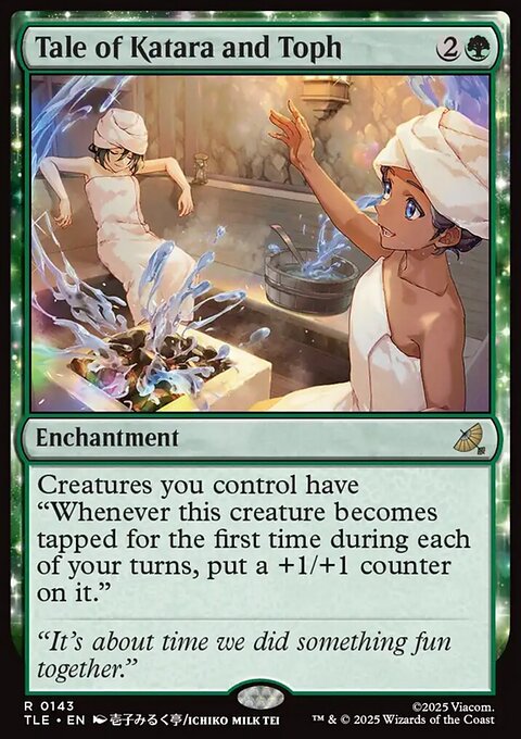 Tale of Katara and Toph, Avatar: The Last Airbender Eternal #143, Magic: The Gathering card