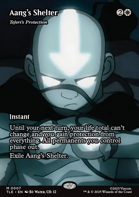 Teferi's Protection, Avatar: The Last Airbender Eternal #7, Magic: The Gathering card