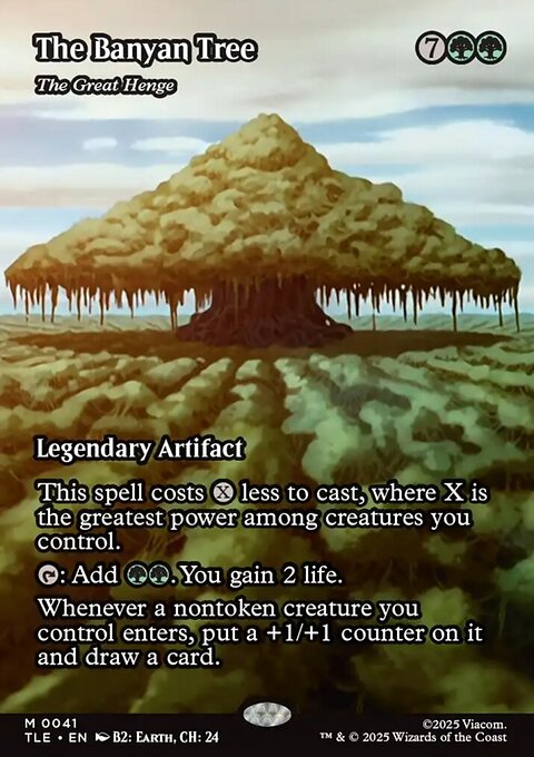 The Great Henge, Avatar: The Last Airbender Eternal #41, Magic: The Gathering card