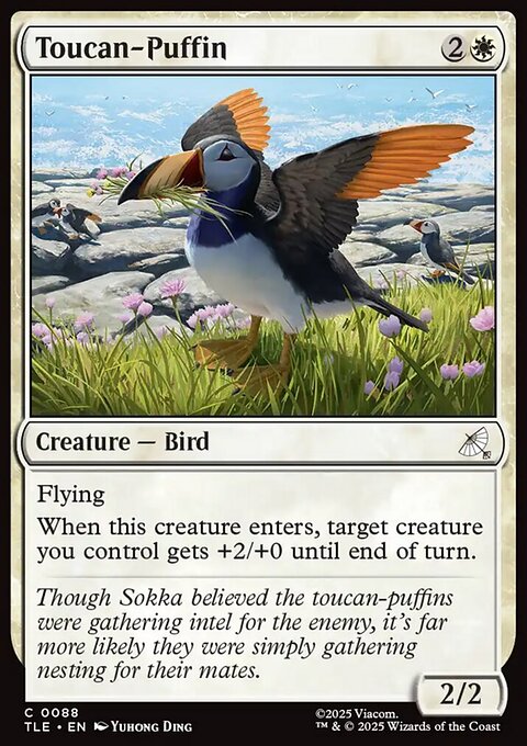 Toucan-Puffin, Avatar: The Last Airbender Eternal #88, Magic: The Gathering card