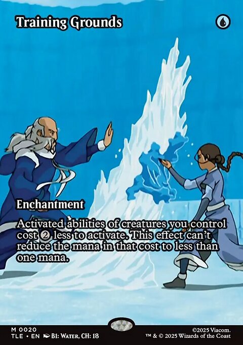 Training Grounds, Avatar: The Last Airbender Eternal #20, Magic: The Gathering card