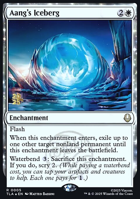 Aang's Iceberg, Avatar: The Last Airbender Promos #5s, Magic: The Gathering card