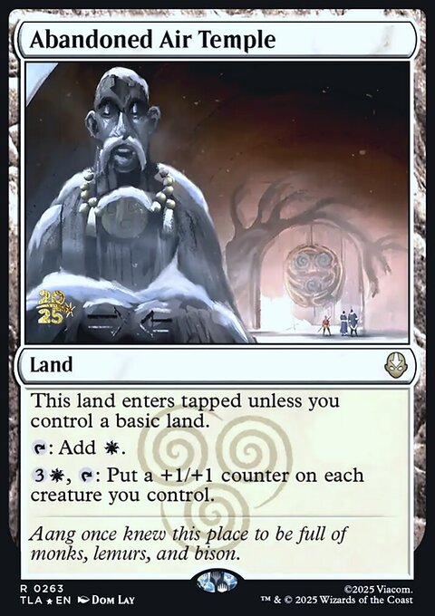 Abandoned Air Temple, Avatar: The Last Airbender Promos #263s, Magic: The Gathering card