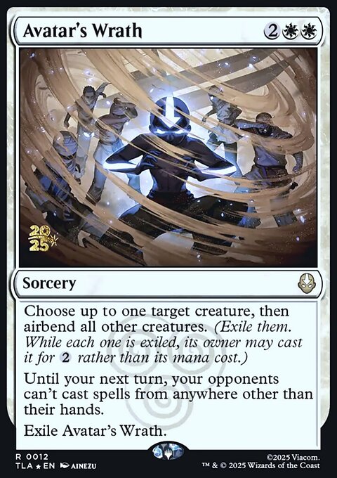 Avatar's Wrath, Avatar: The Last Airbender Promos #12s, Magic: The Gathering card