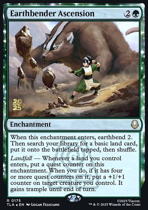 Earthbender Ascension, Avatar: The Last Airbender Promos #175s, Magic: The Gathering card