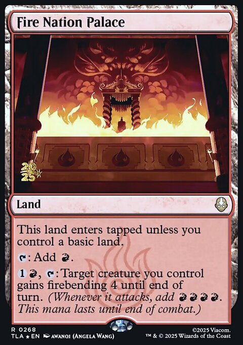 Fire Nation Palace, Avatar: The Last Airbender Promos #268s, Magic: The Gathering card