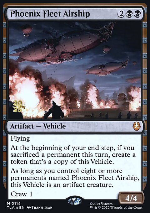 Phoenix Fleet Airship, Avatar: The Last Airbender Promos #114s, Magic: The Gathering card