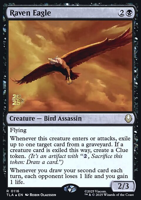 Raven Eagle, Avatar: The Last Airbender Promos #116s, Magic: The Gathering card