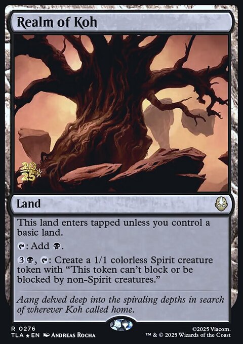 Realm of Koh, Avatar: The Last Airbender Promos #276s, Magic: The Gathering card