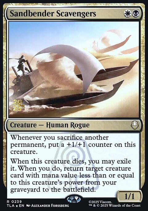 Sandbender Scavengers, Avatar: The Last Airbender Promos #239s, Magic: The Gathering card