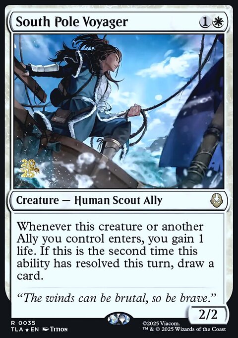 South Pole Voyager, Avatar: The Last Airbender Promos #35s, Magic: The Gathering card