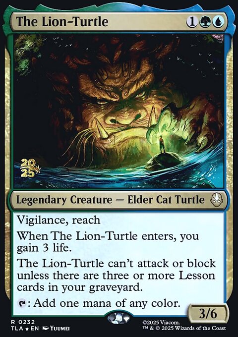 The Lion-Turtle, Avatar: The Last Airbender Promos #232s, Magic: The Gathering card