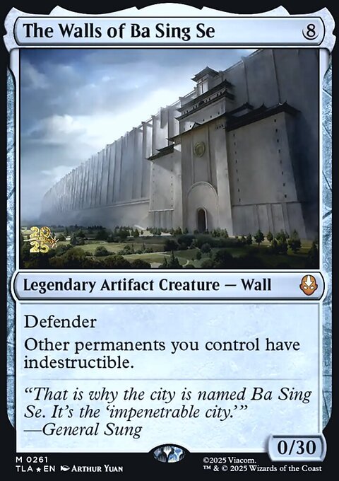The Walls of Ba Sing Se, Avatar: The Last Airbender Promos #261s, Magic: The Gathering card