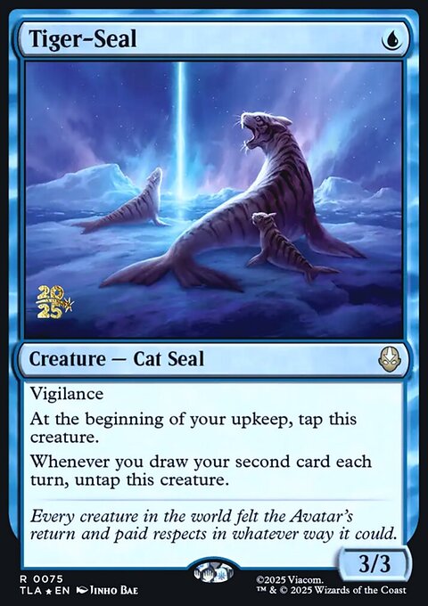 Tiger-Seal, Avatar: The Last Airbender Promos #75s, Magic: The Gathering card