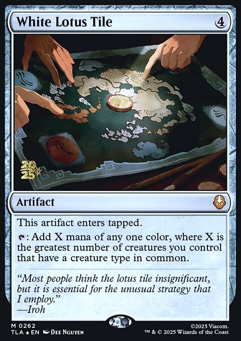 White Lotus Tile, Avatar: The Last Airbender Promos #262s, Magic: The Gathering card