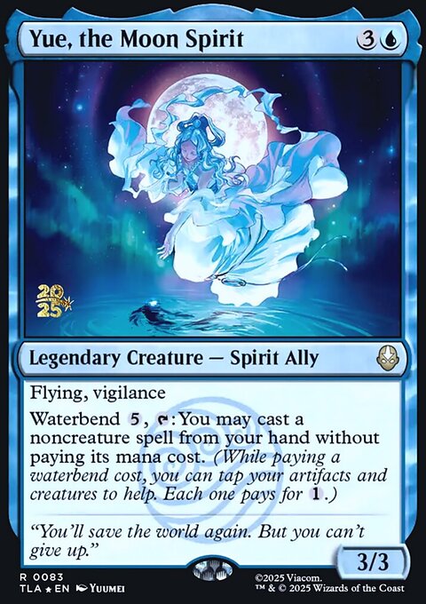 Yue, the Moon Spirit, Avatar: The Last Airbender Promos #83s, Magic: The Gathering card
