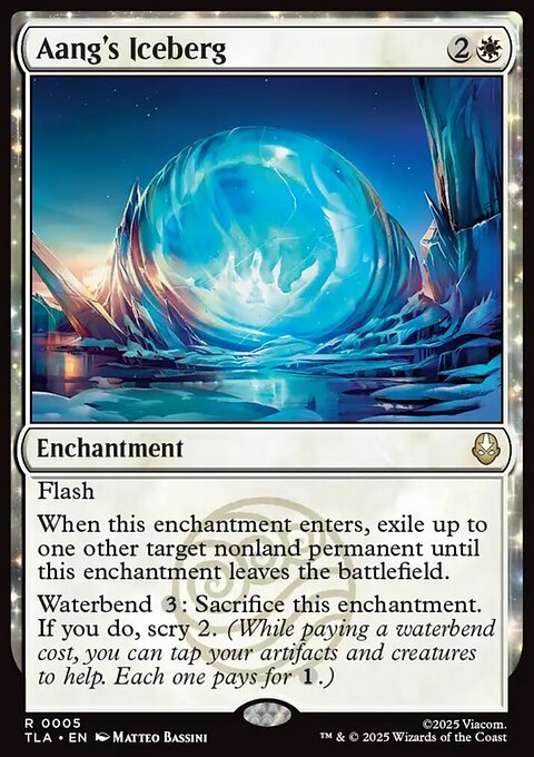 Aang's Iceberg, Avatar: The Last Airbender #5, Magic: The Gathering card