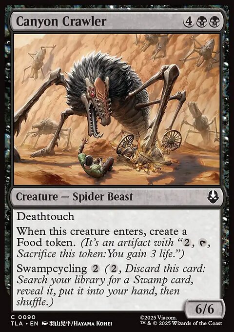 Canyon Crawler, Avatar: The Last Airbender #90, Magic: The Gathering card