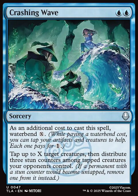 Crashing Wave, Avatar: The Last Airbender #47, Magic: The Gathering card