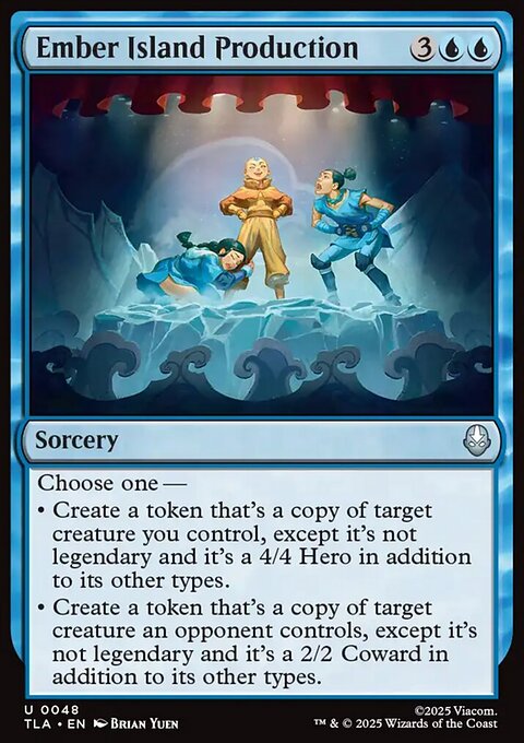 Ember Island Production, Avatar: The Last Airbender #48, Magic: The Gathering card