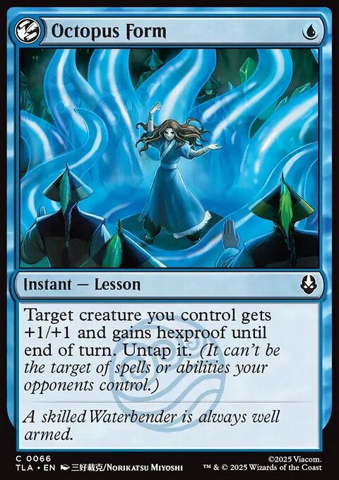 Octopus Form, Avatar: The Last Airbender #66, Magic: The Gathering card