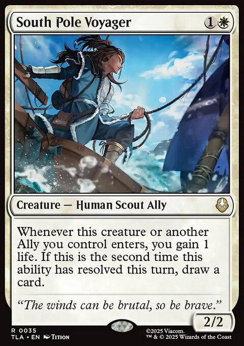 South Pole Voyager, Avatar: The Last Airbender #35, Magic: The Gathering card