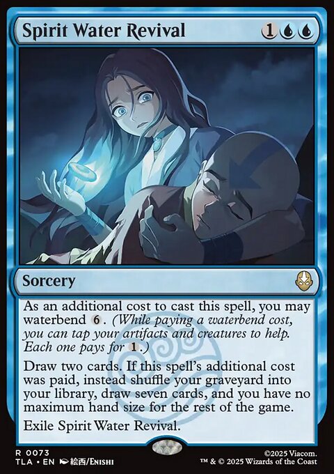 Spirit Water Revival, Avatar: The Last Airbender #73, Magic: The Gathering card