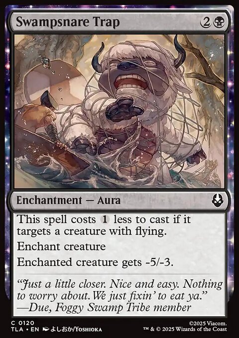 Swampsnare Trap, Avatar: The Last Airbender #120, Magic: The Gathering card