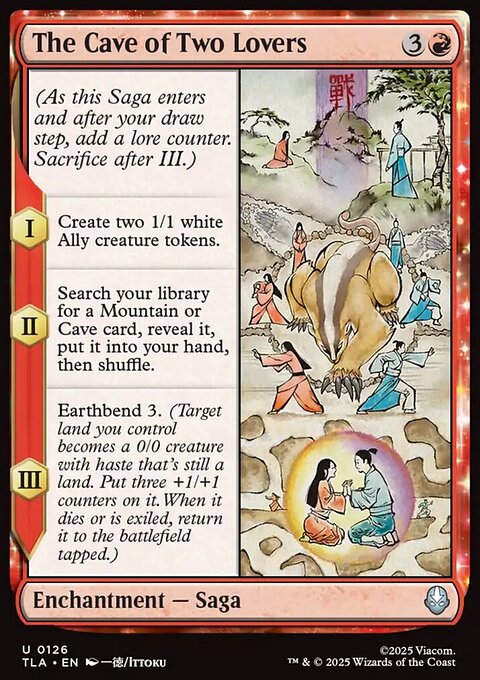 The Cave of Two Lovers, Avatar: The Last Airbender #126, Magic: The Gathering card
