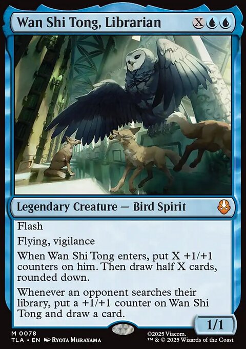 Wan Shi Tong, Librarian, Avatar: The Last Airbender #78, Magic: The Gathering card