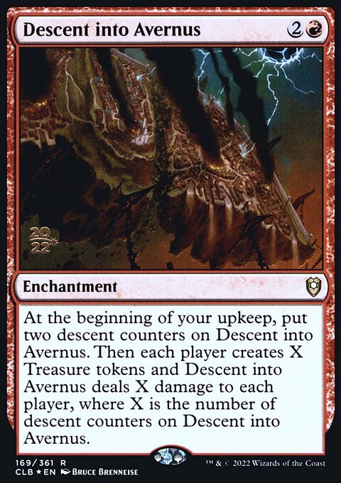 Descent into Avernus, Battle for Baldur's Gate Promos #169s, Magic: The Gathering card